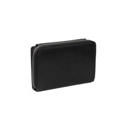 Black Leather Wallet Hanoi, detail view 4