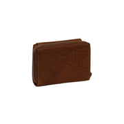 Cognac Leather Wallet Hanoi, detail view 4