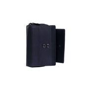 Navy Leather Wallet Hanoi, detail view 1
