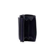 Navy Leather Wallet Hanoi, product view 3
