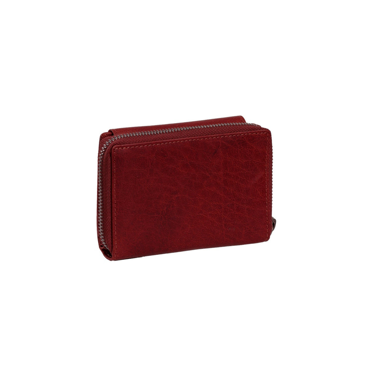 Red Leather Wallet Hanoi, detail view 3