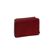 Red Leather Wallet Hanoi, detail view 3