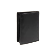 Black Leather Wallet Hanson, detail view 4