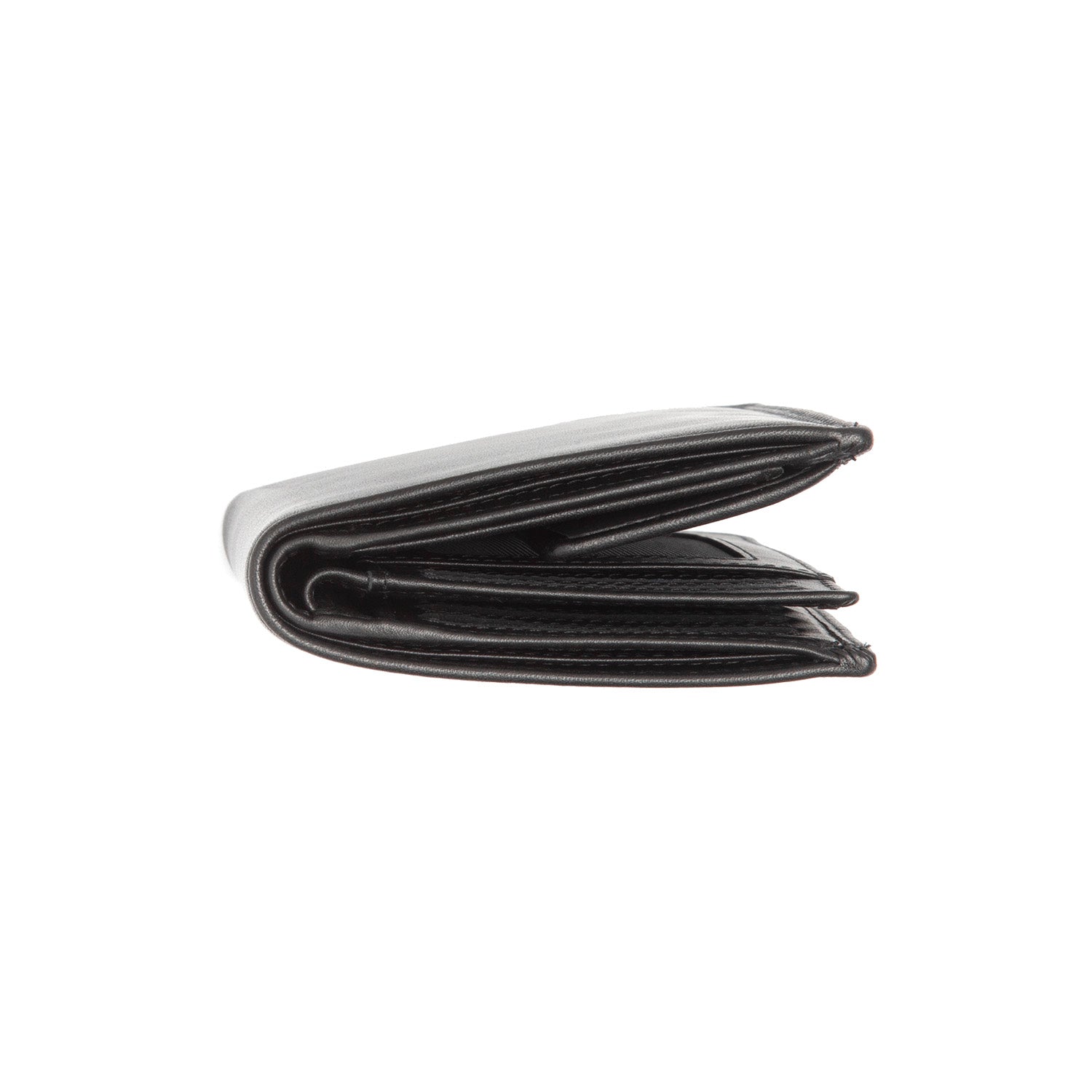 Black Leather Wallet Hanson, product view 3