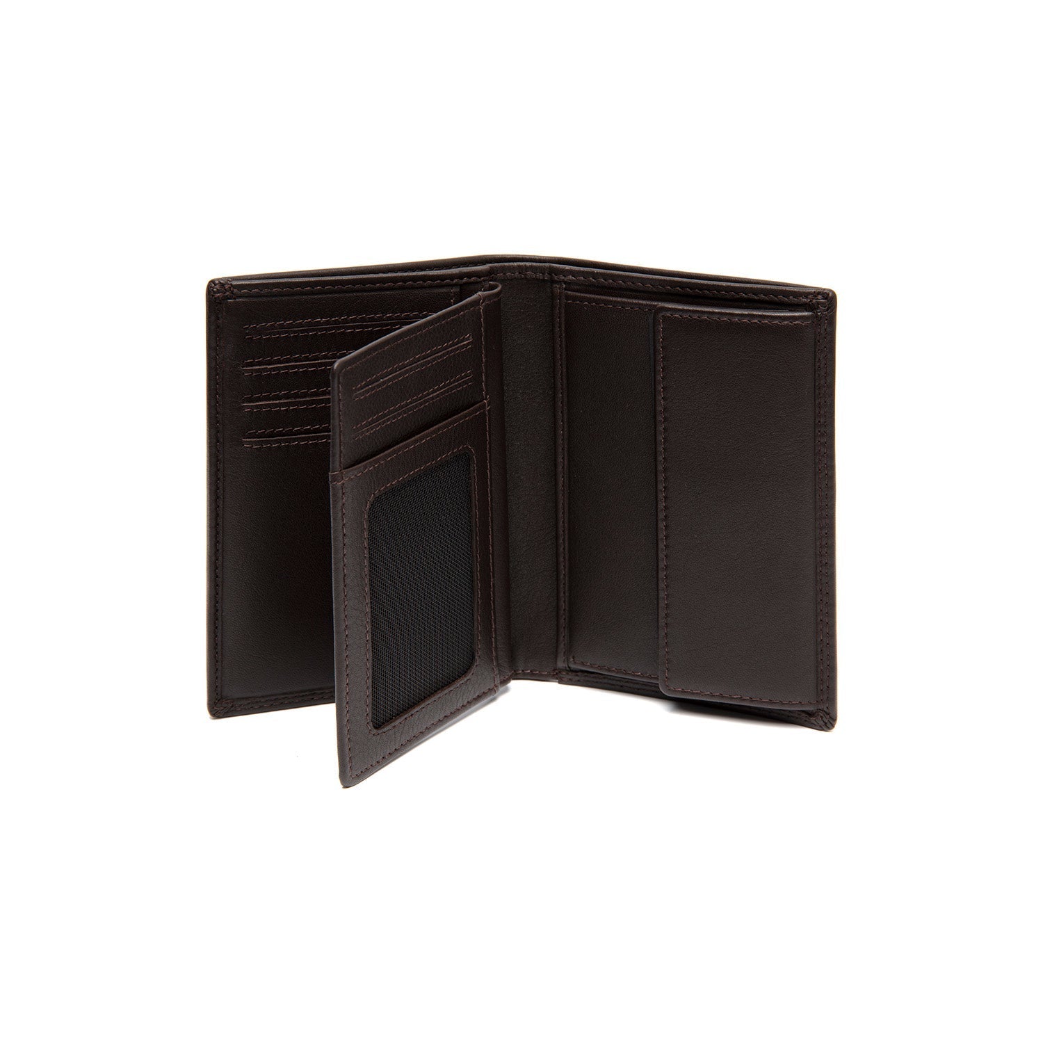 Brown Leather Wallet Hanson, product view 2