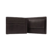 Brown Leather Wallet Harlem, product view 2