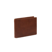 Cognac Leather Wallet Harlem, front view