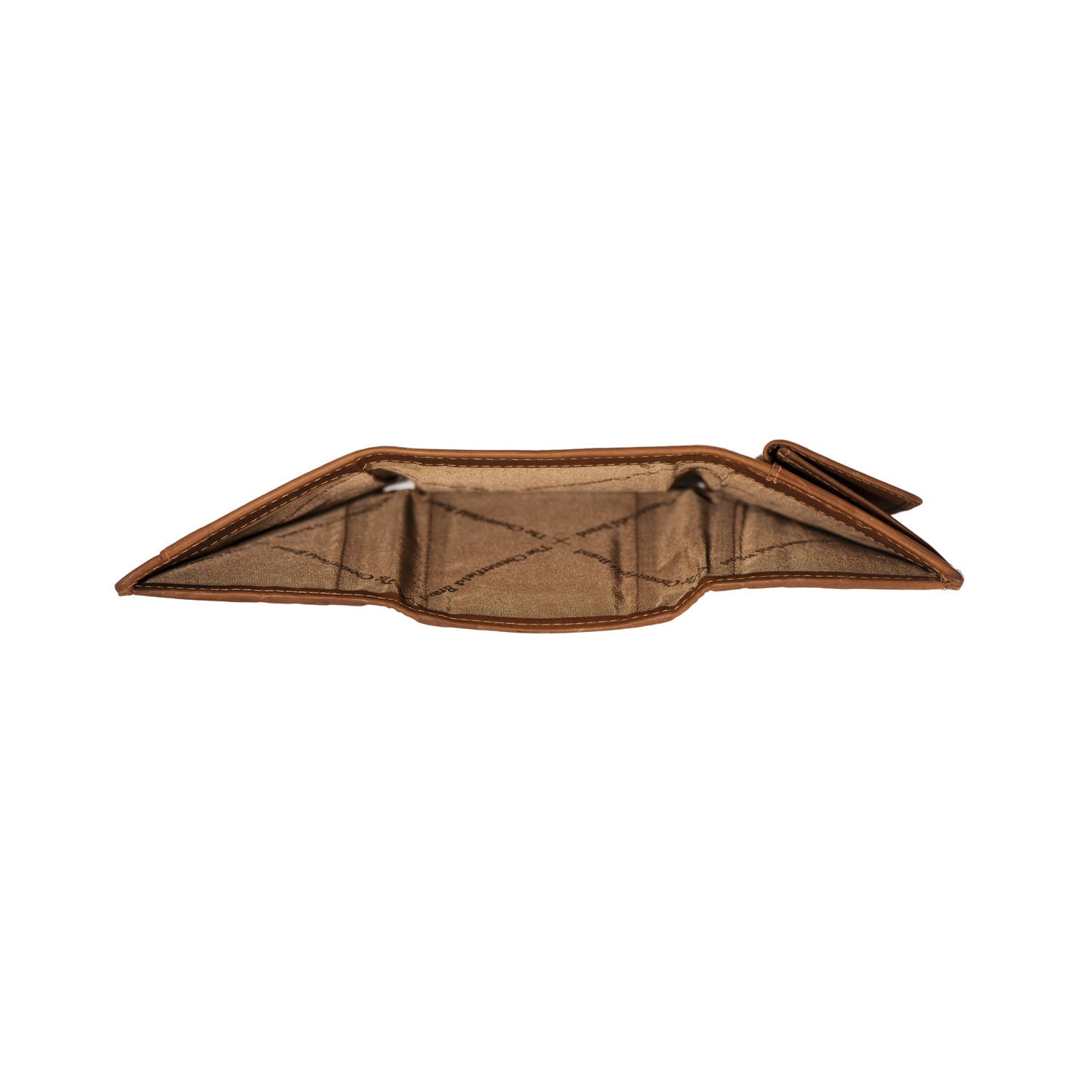 Cognac Leather Wallet Harthoft, detail view 3