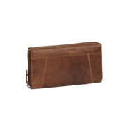 Cognac Leather Wallet Havana, front view
