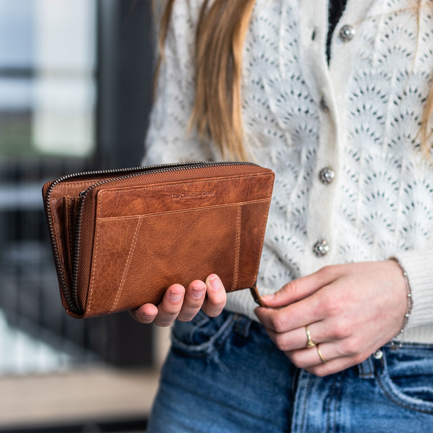Cognac Leather Wallet Havana, product view 2