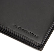 Black Leather Wallet Hendrick, detail view 3