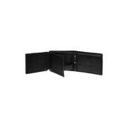 Black Leather Wallet Hendrick, product view 2