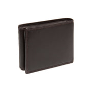 Brown Leather Wallet Hendrick, detail view 4