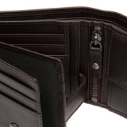Brown Leather Wallet Hendrick, product view 3