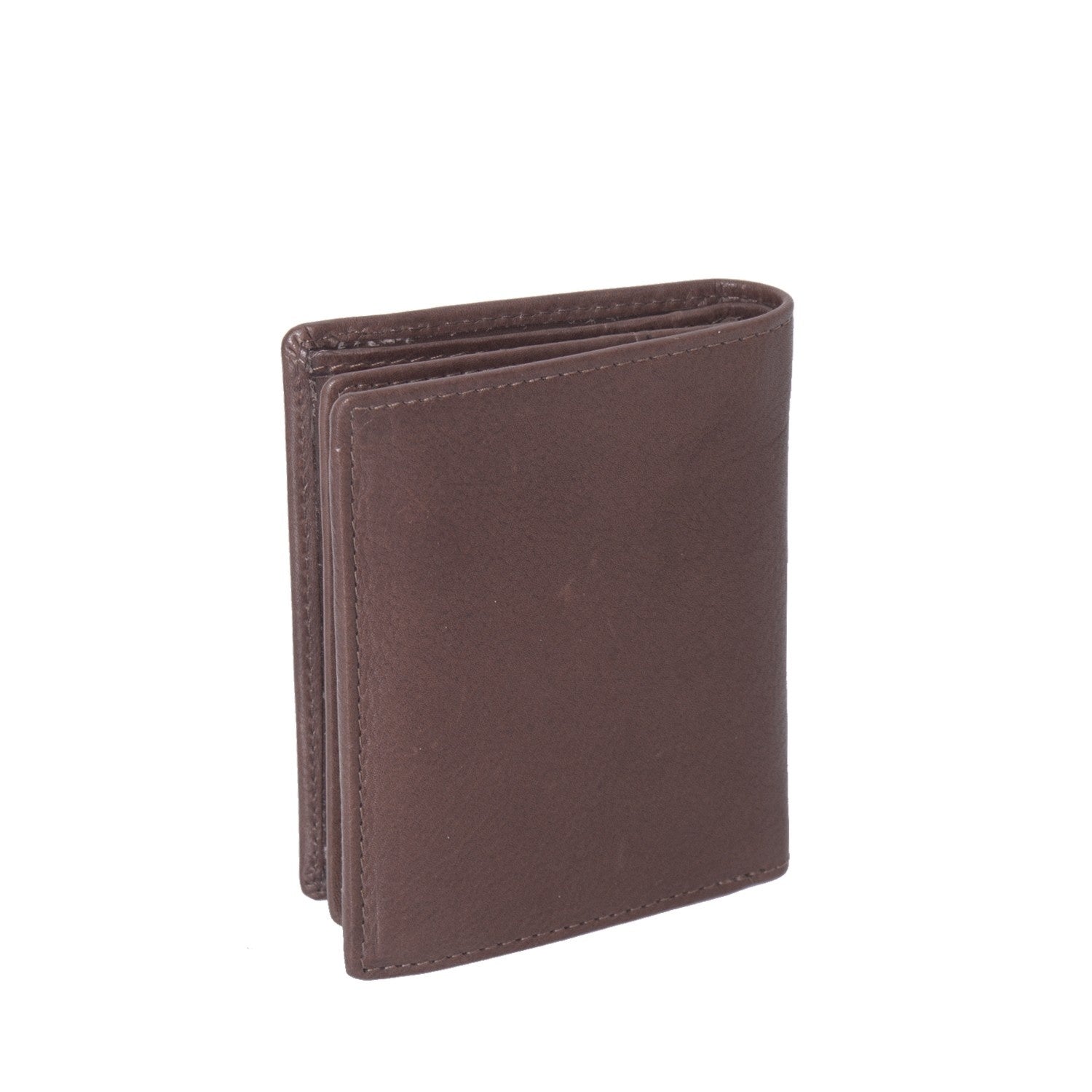 Brown Leather Wallet Hereford, detail view 3