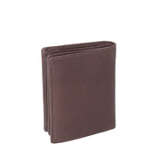 Brown Leather Wallet Hereford, detail view 3