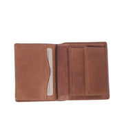 Cognac Leather Wallet Hereford, product view 2