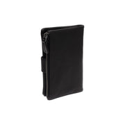 Black Leather Wallet Landau, detail view 4