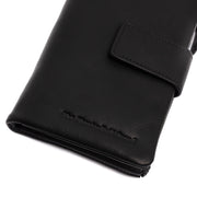 Black Leather Wallet Landau, product view 2