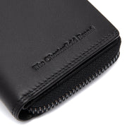 Black Leather Wallet Lenwick, detail view 1