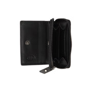 Black Leather Wallet Lenwick, product view 2