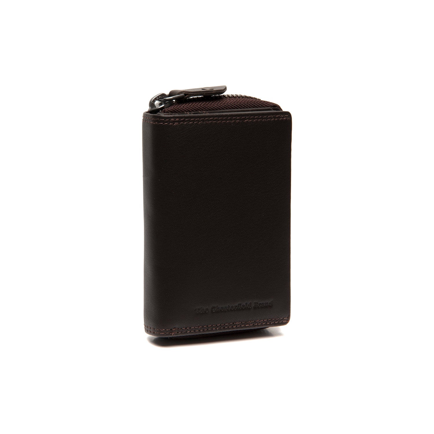 Brown Leather Wallet Lenwick, front view