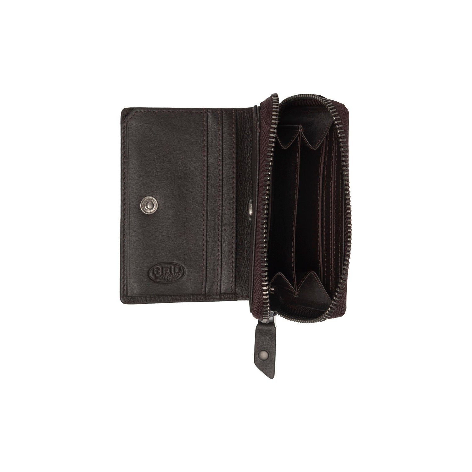 Brown Leather Wallet Lenwick, product view 3