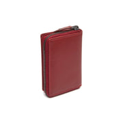 Red Leather Wallet Lenwick, detail view 6