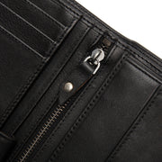 Black Leather Wallet Leroy, detail view 5