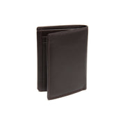 Brown Leather Wallet Leroy, detail view 4