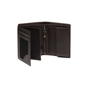 Brown Leather Wallet Leroy, product view 2