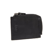 Black Leather Wallet Livenza, detail view 4