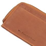Cognac Leather Wallet Livenza, detail view 1