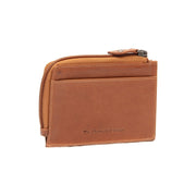Cognac Leather Wallet Livenza, front view