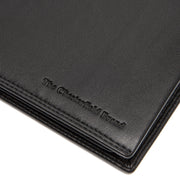 Black Leather Wallet Lynnwood, detail view 1