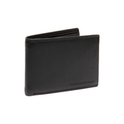 Black Leather Wallet Lynnwood, front view