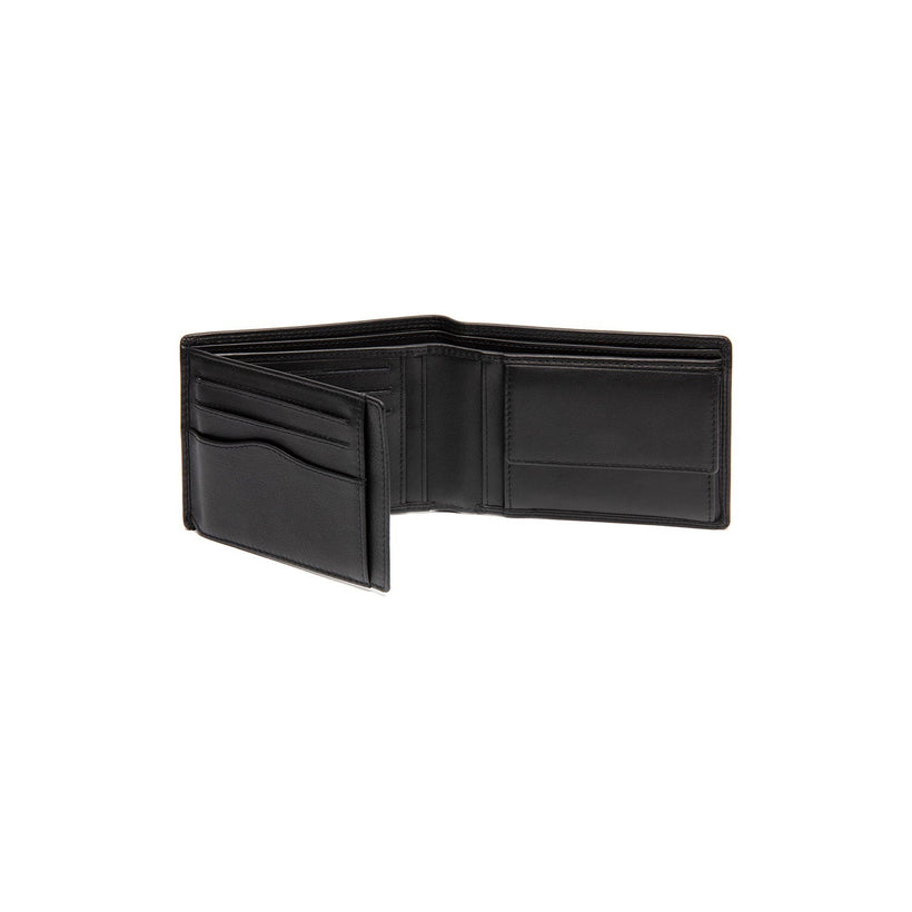 Black Leather Wallet Lynnwood, front view