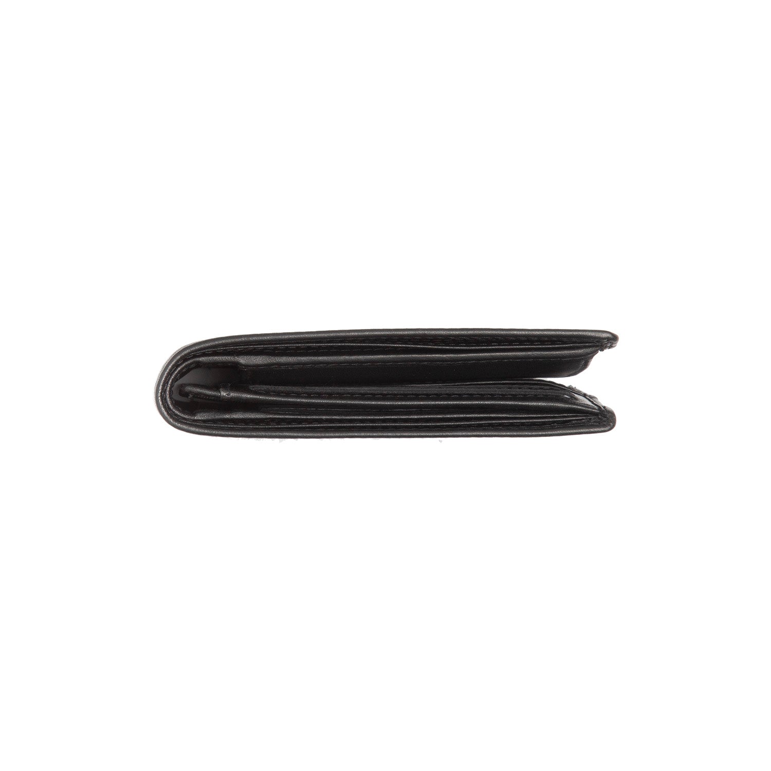 Black Leather Wallet Lynnwood, product view 3