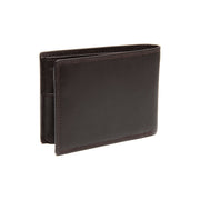 Brown Leather Wallet Lynnwood, detail view 4