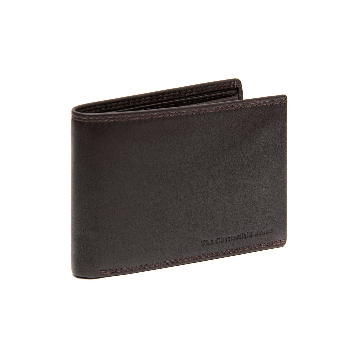 Brown Leather Wallet Lynnwood, front view