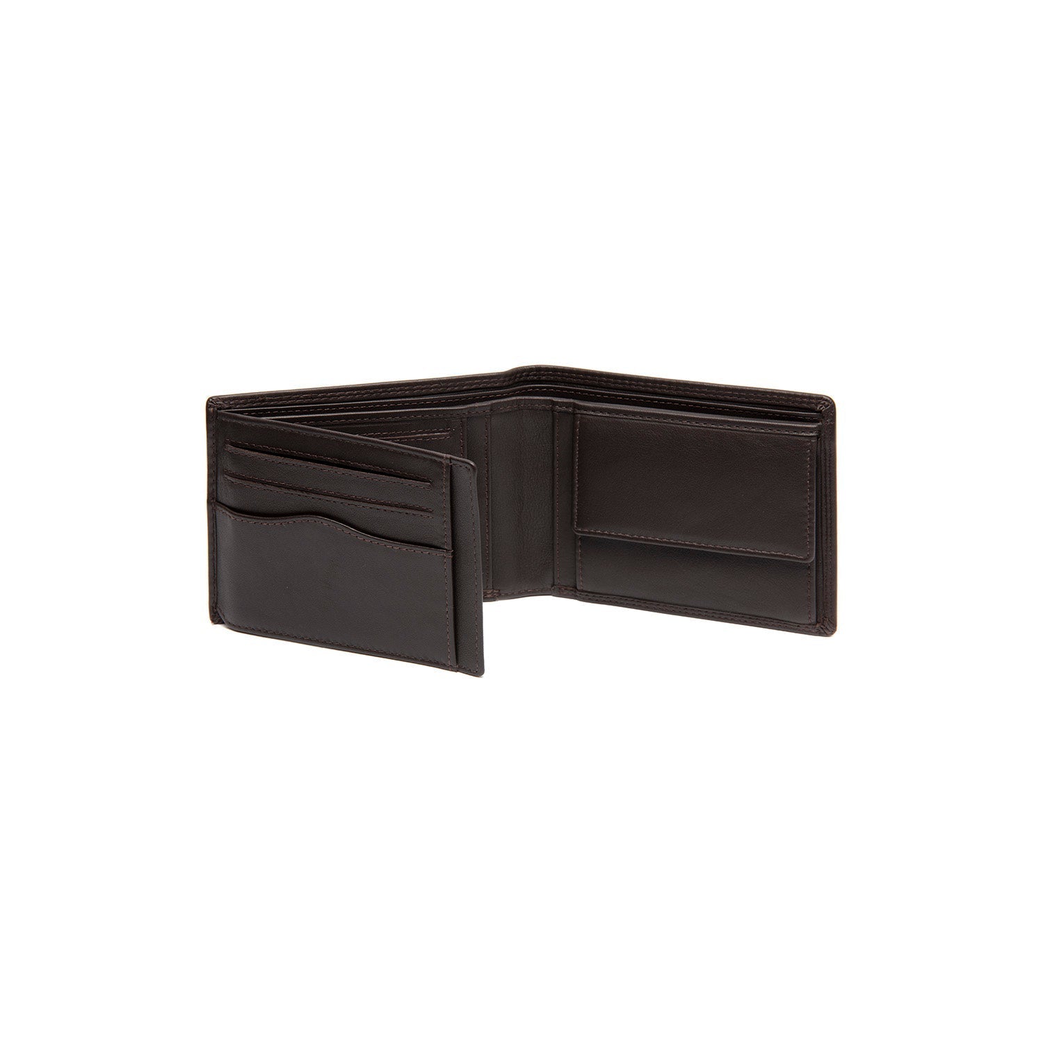 Brown Leather Wallet Lynnwood, product view 2