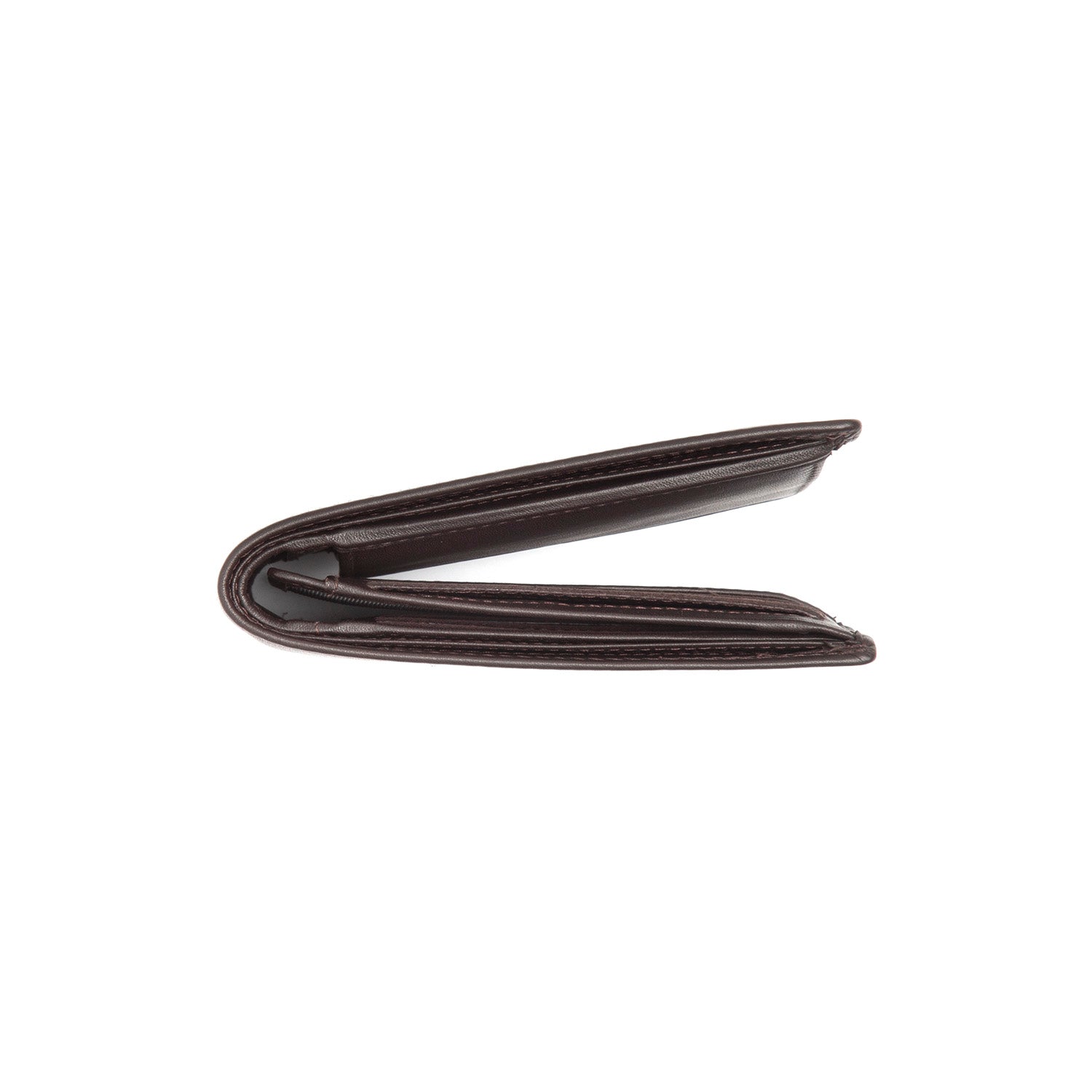 Brown Leather Wallet Lynnwood, product view 3