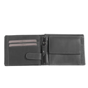 Black Leather Wallet Marion, product view 2