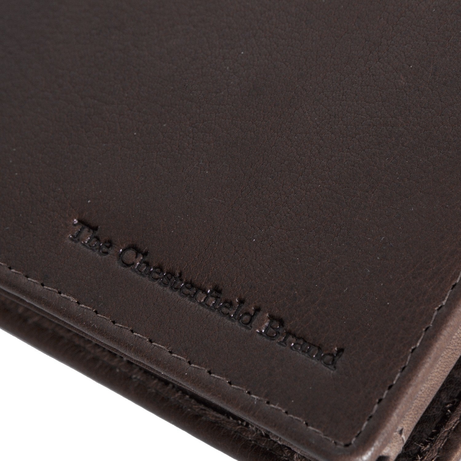Brown Leather Wallet Marion, detail view 1