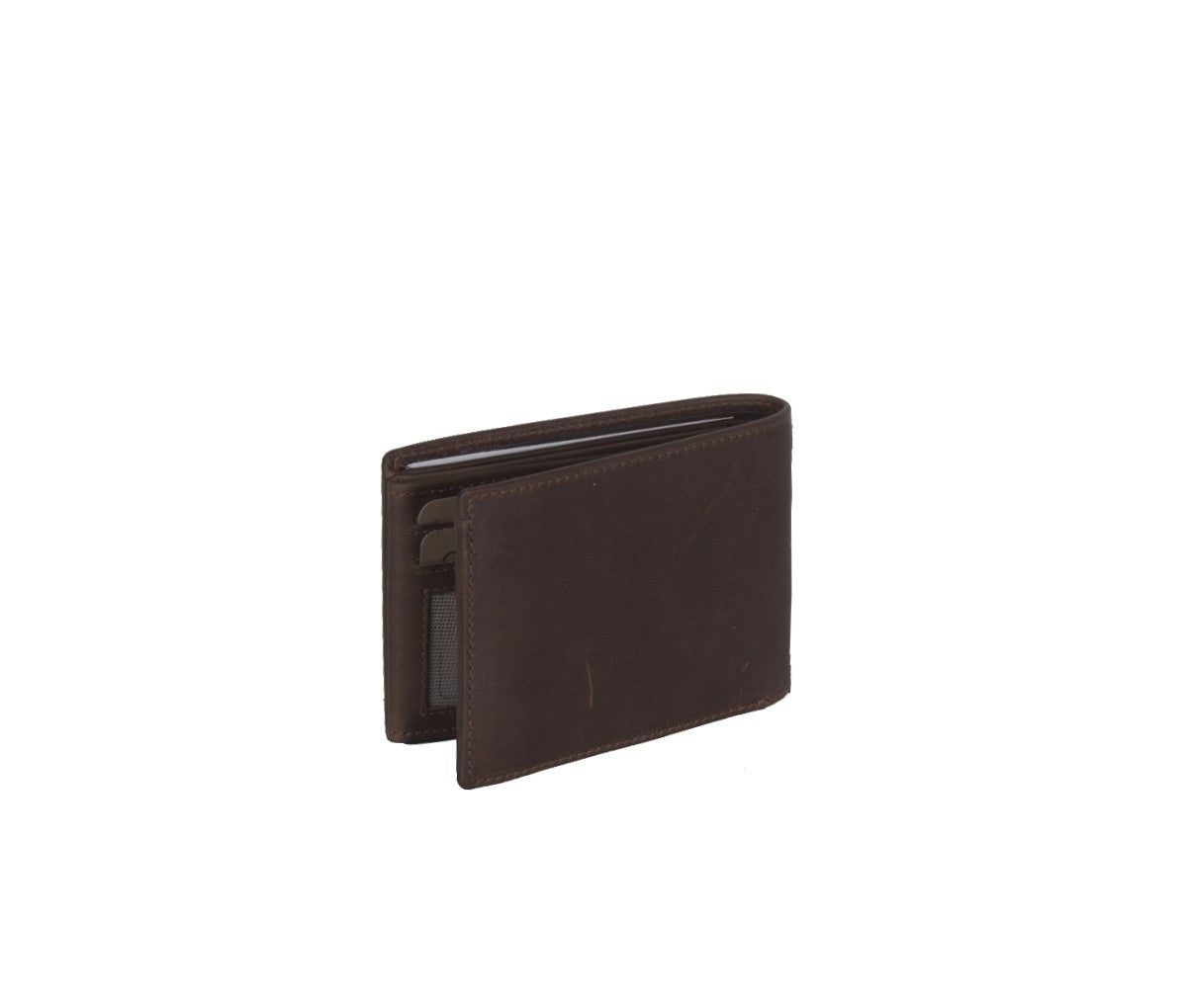 Brown Leather Wallet Marvin, detail view 5