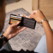 Brown Leather Wallet Marvin, product view 3