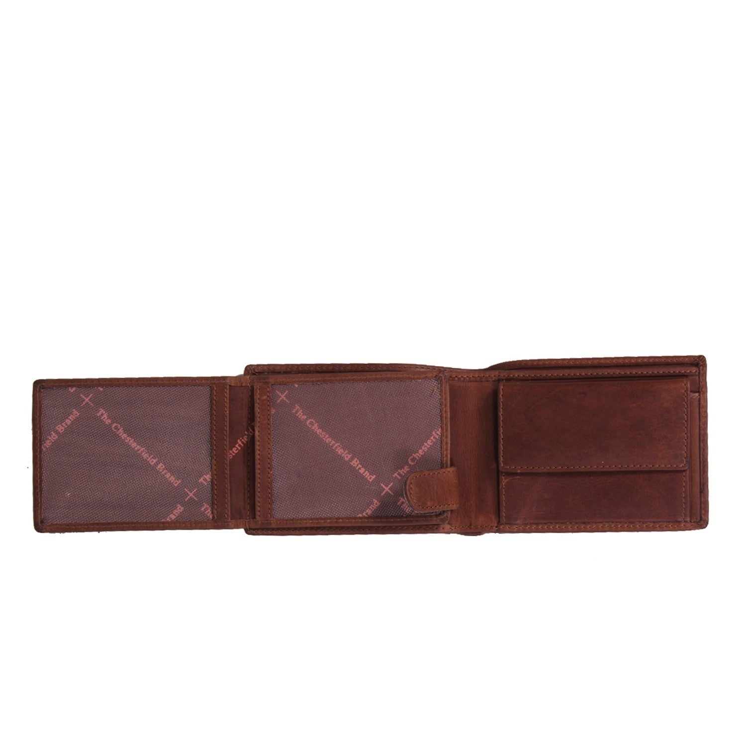 Cognac Leather Wallet Marvin, detail view 3
