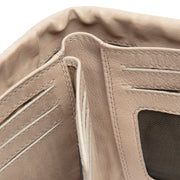 Beige Leather Wallet Mavona, detail view 1