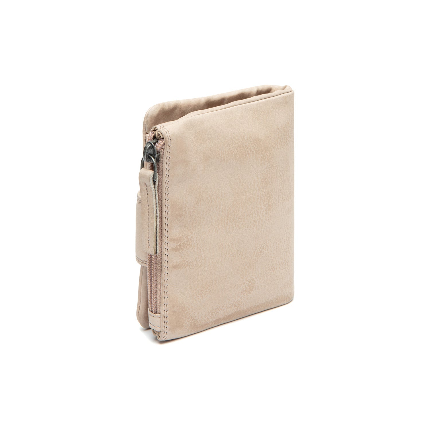 Beige Leather Wallet Mavona, detail view 4