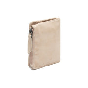 Beige Leather Wallet Mavona, detail view 4